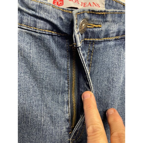 COS Jeans Women’s 12 Embellished Embroidered Boot Cut Stretch Denim Size 14 - Picture 7 of 15